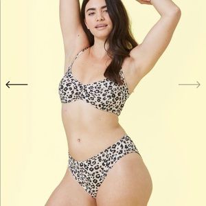 NWT Summersalt Leopard Bikini